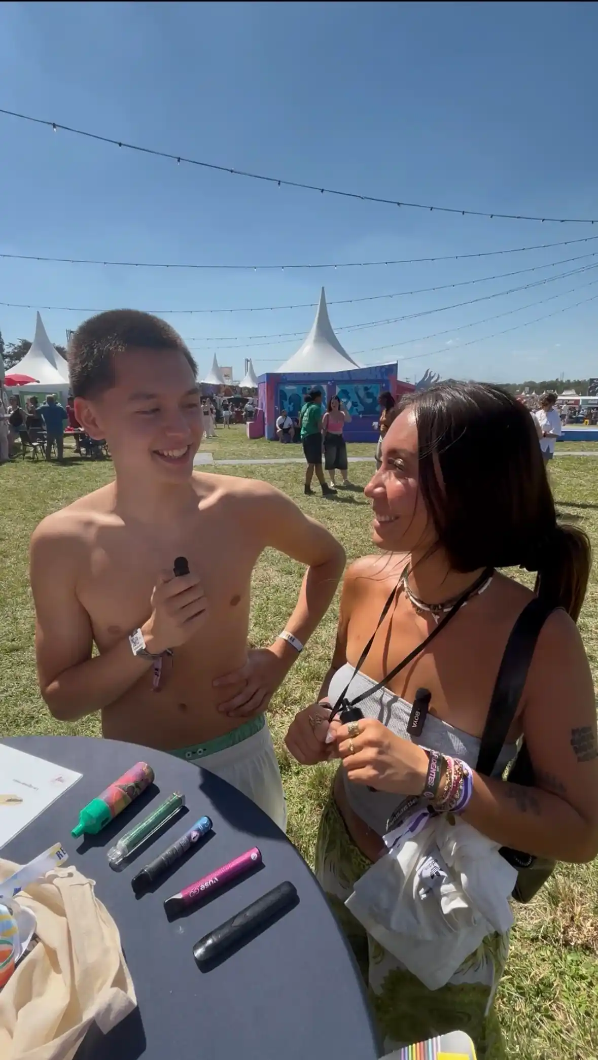 sans filtre stand sensibilisation puff